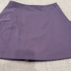 Bad Birdie Deep Purple Mini Skirt